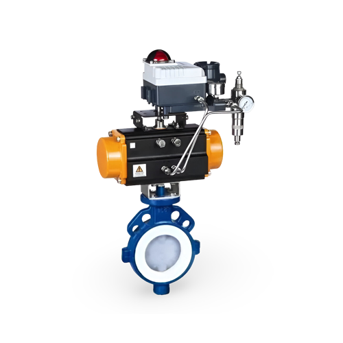 PFA Lined Butterfly Valve